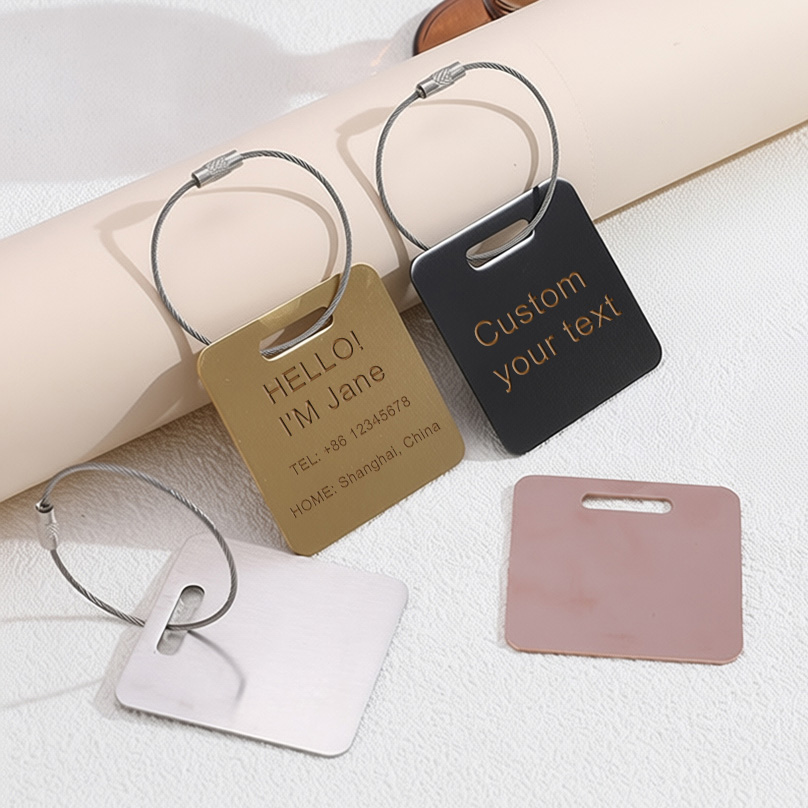 Travel Accessories Sale - Label Bagasi Nama Kustom Label Ukiran