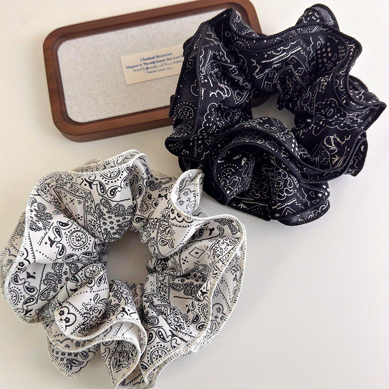 Travel Accessories Sale - Set Aksesori Rambut Kain Hitam dan