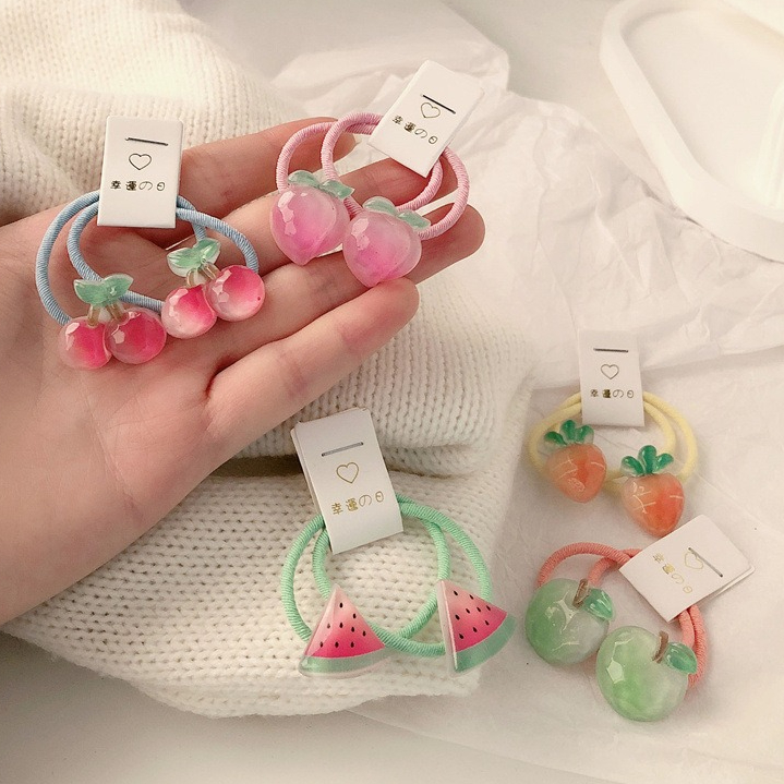 Travel Accessories Kids - Ikat Rambut Wortel Anak 5 Pasang