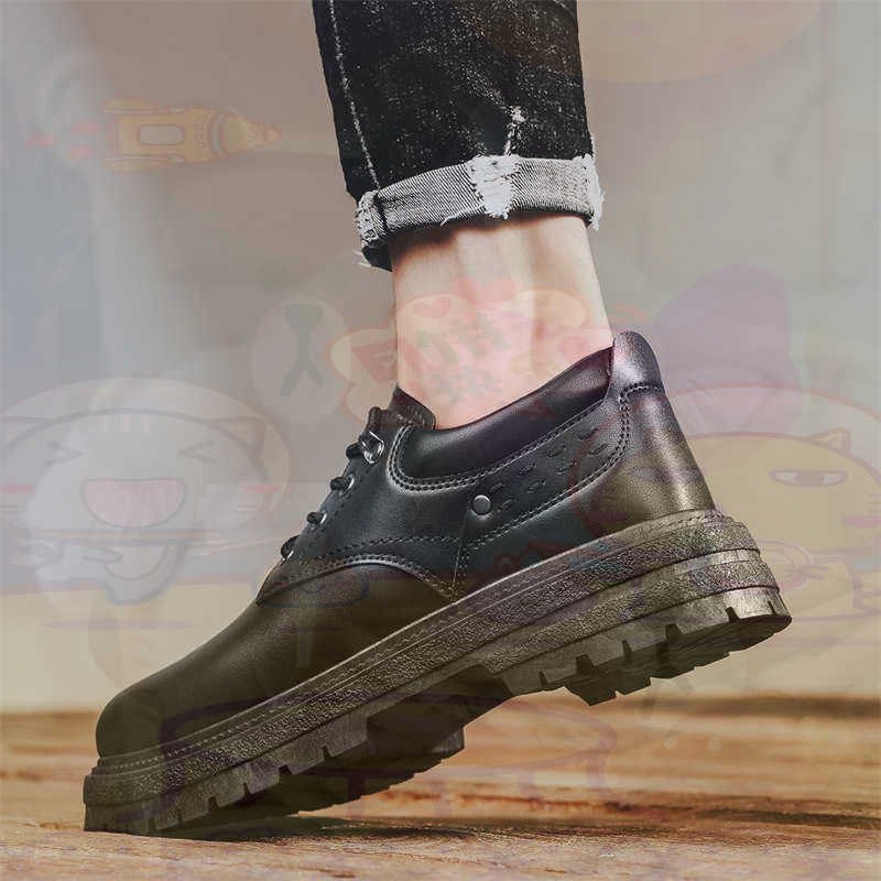 Travel Accessories Gift Basket - Sepatu Pria Tenis Pelatih Fashion Kulit