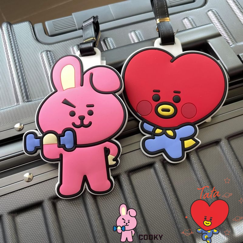Travel Accessories Sale - Gantungan kunci kartun BT21 lucu Kawaii,