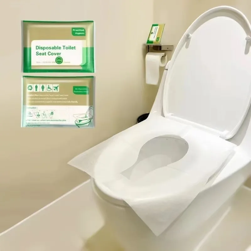 Travel Accessories Gadget - 1-10 Penutup Dudukan Toilet Sekali Pakai