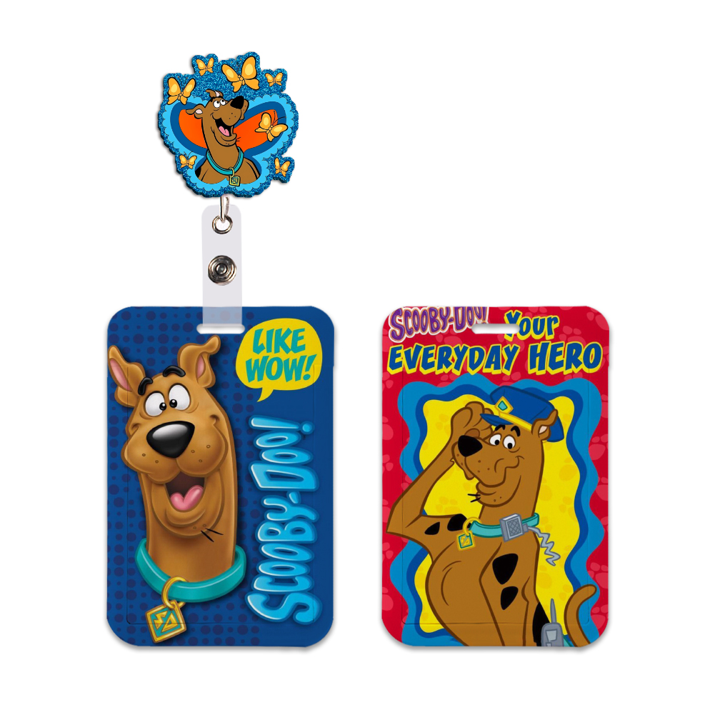 Travel Accessories Disney - Tempat Kartu Anjing Kartun dengan Tali