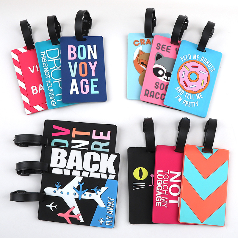 Travel Accessories Sale - 1 Buah Tag Bagasi PVC Hewan