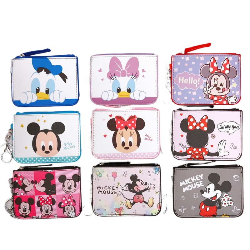 Travel Accessories Disney - Tas Disney Dompet Koin Mickey Mouse