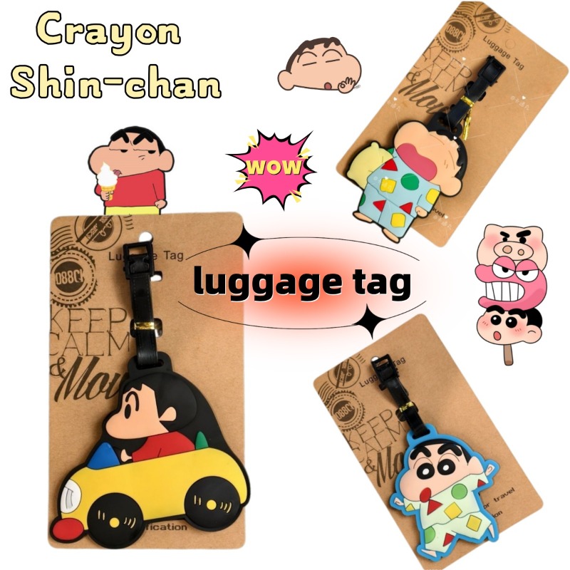 Travel Accessories Gadget - Crayon Shin-chan kartun anime kepribadian modis