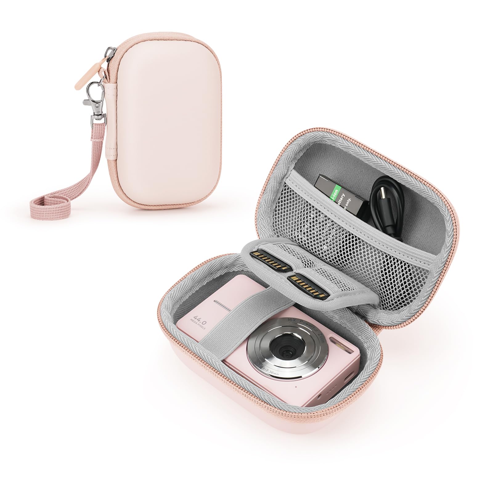 Travel Accessories Pink - Casing Kamera untuk Kamera Digital, untuk