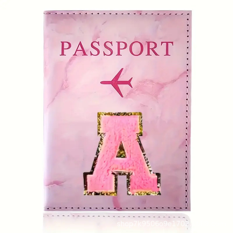 Travel Accessories Pink - Tempat Paspor Kulit PU Warna Pink