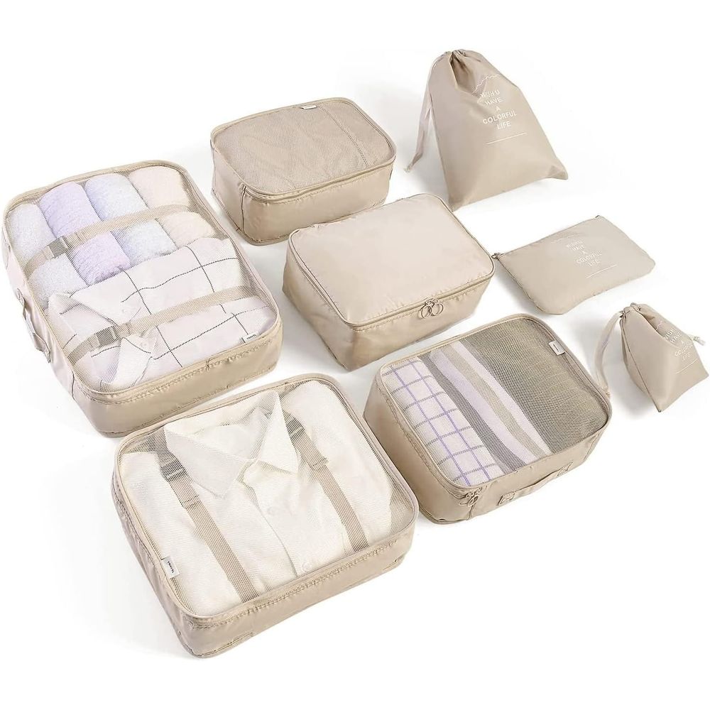 Travel Accessories Packing Cubes - Set Kubus Pengemas atau Organizer Perjalanan