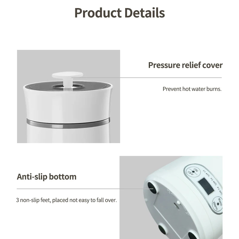 Ketel Listrik Portabel Ketel P - Portable Travel Kettle ulasan dan harga