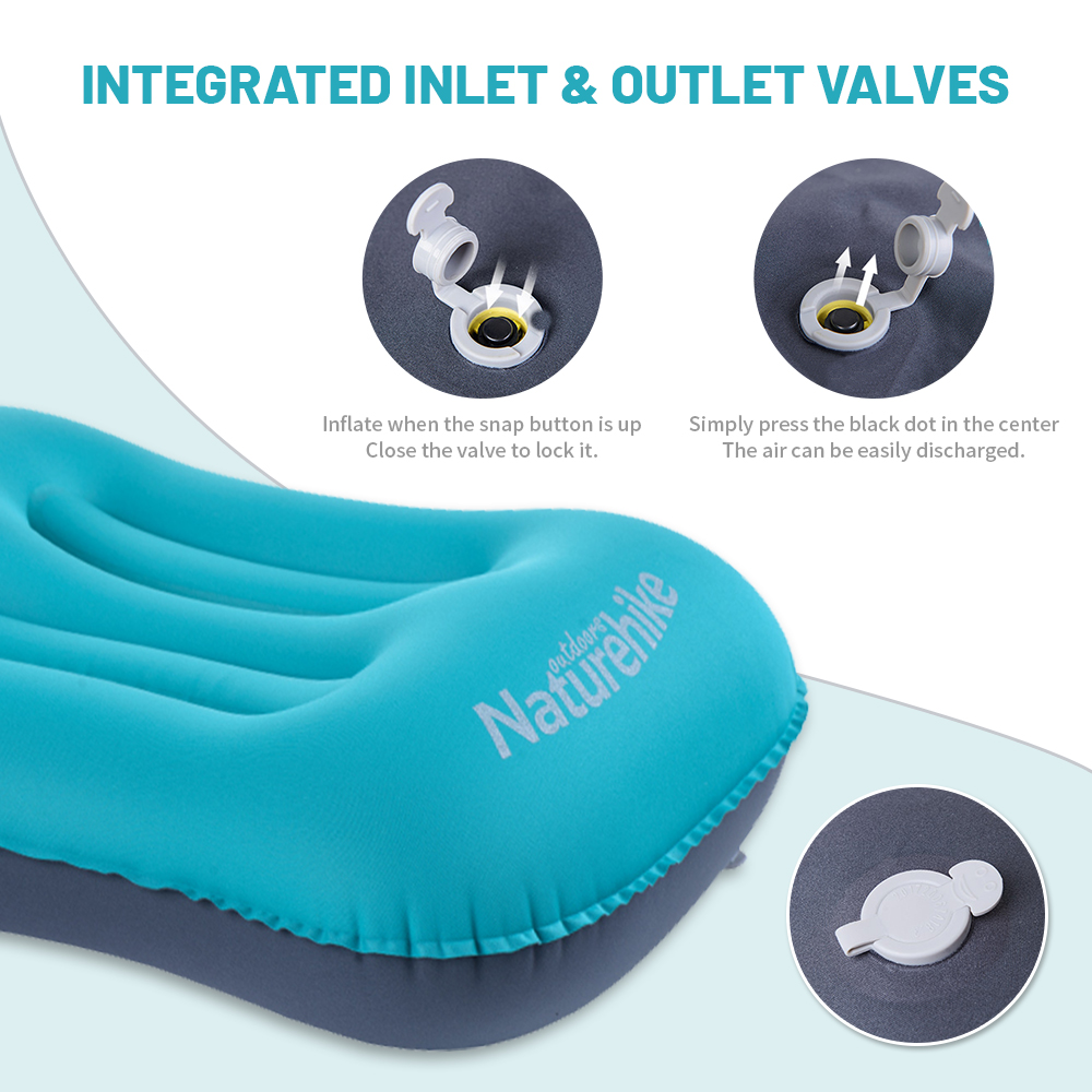 Naturehike bantal tiup, bantal - Travel Accessories Pillow ulasan dan harga