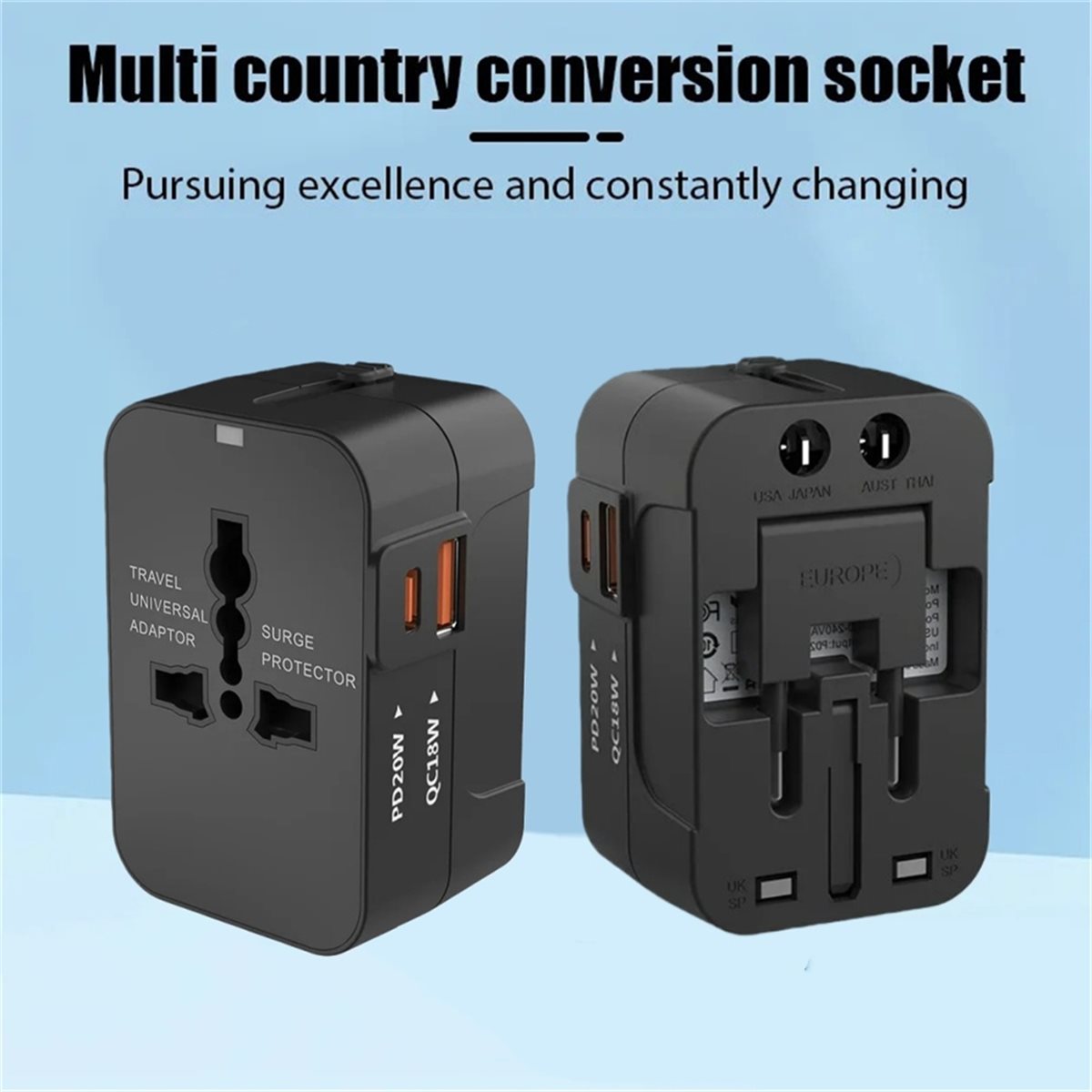 【TODAY-BUY】~@ Adaptor Perjalan - Travel Accessories To Buy ulasan dan harga