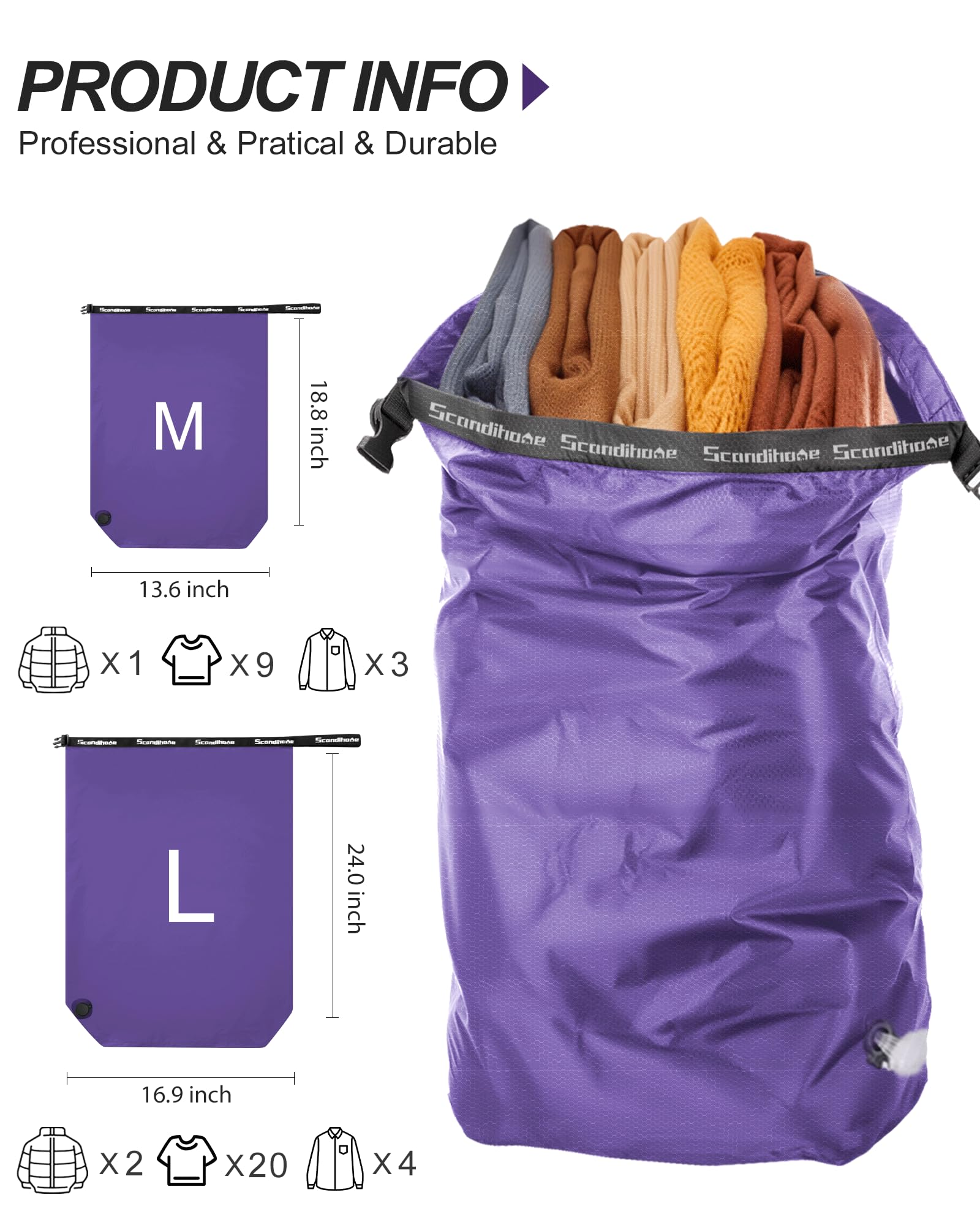 Tas Kompresi Bebas Guncangan u - Travel Accessories Packing Cubes ulasan dan harga
