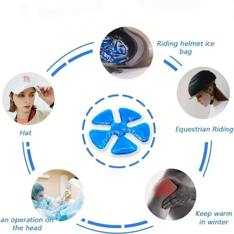 Bantal Pendingin Gel PVC Biru  - Travel Accessories Gadget ulasan dan harga