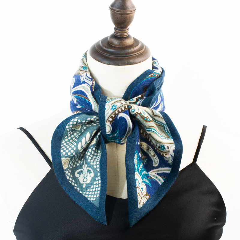Syal Tipis Wol Sutra Wanita Da - Travel Accessories Neck ulasan dan harga