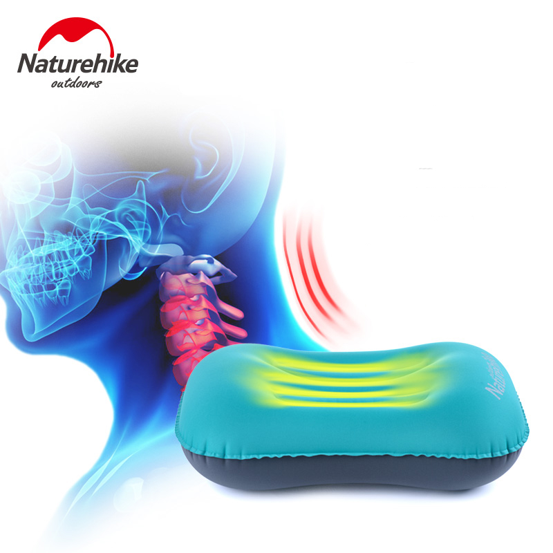 Naturehike Bantal Camping Tiup - Travel Accessories Pillow ulasan dan harga