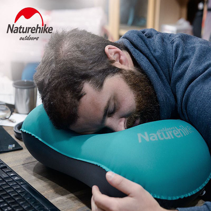 Naturehike Bantal Camping Tiup - Travel Accessories Pillow ulasan dan harga