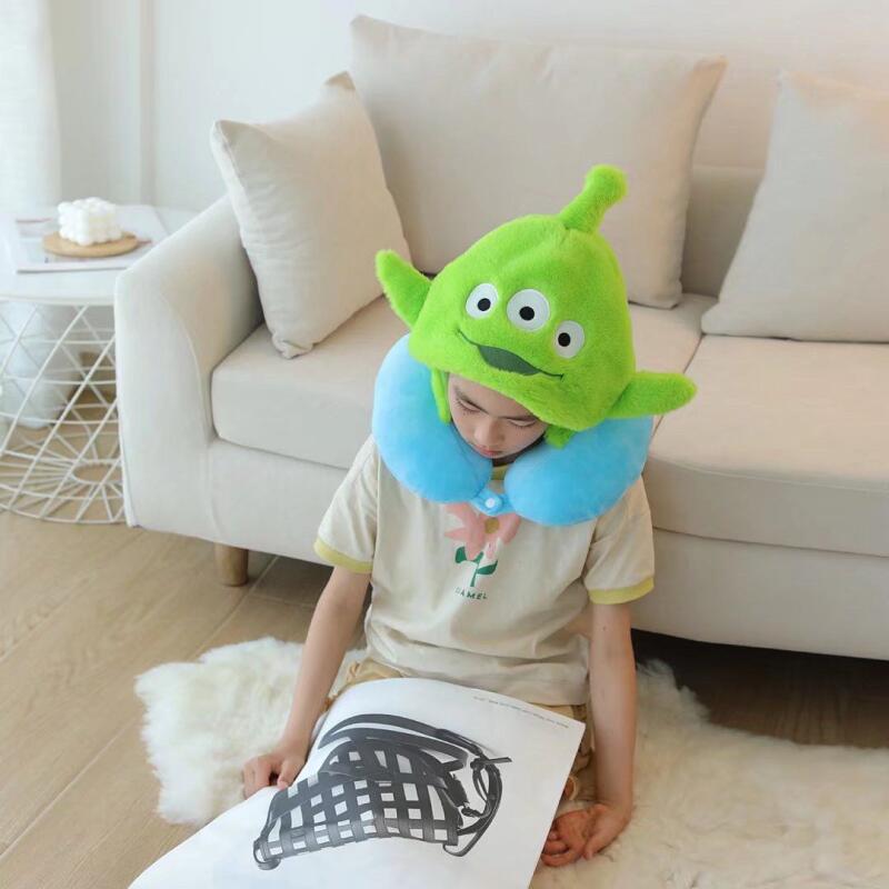 Disney Cute Stitch Alien Banta - Travel Accessories Pillow ulasan dan harga