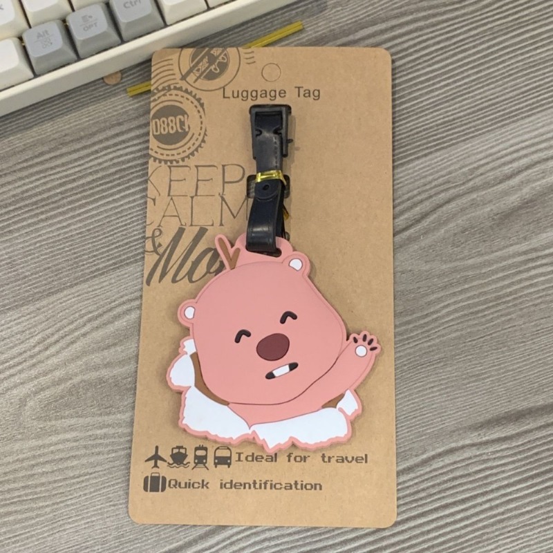 Tag Bagasi Kawaii Pororo Loopy - Travel Accessories Kids ulasan dan harga