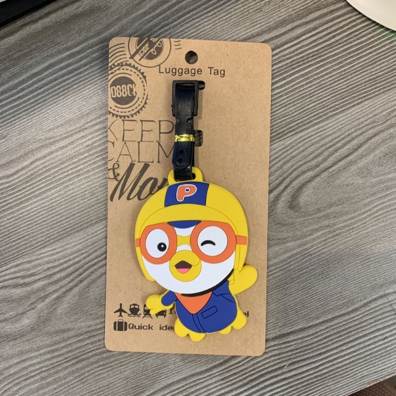 Tag Bagasi Kawaii Pororo Loopy - Travel Accessories Kids ulasan dan harga