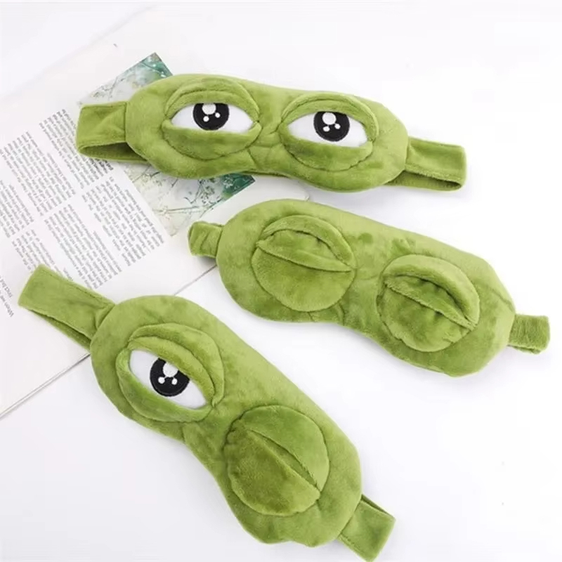 Penutup Mata Berbentuk Katak u - Travel Accessories Gadget ulasan dan harga