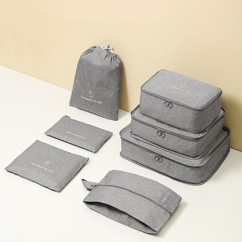Set 7 Buah Packing Cube Perjal - Travel Accessories Packing Cubes ulasan dan harga