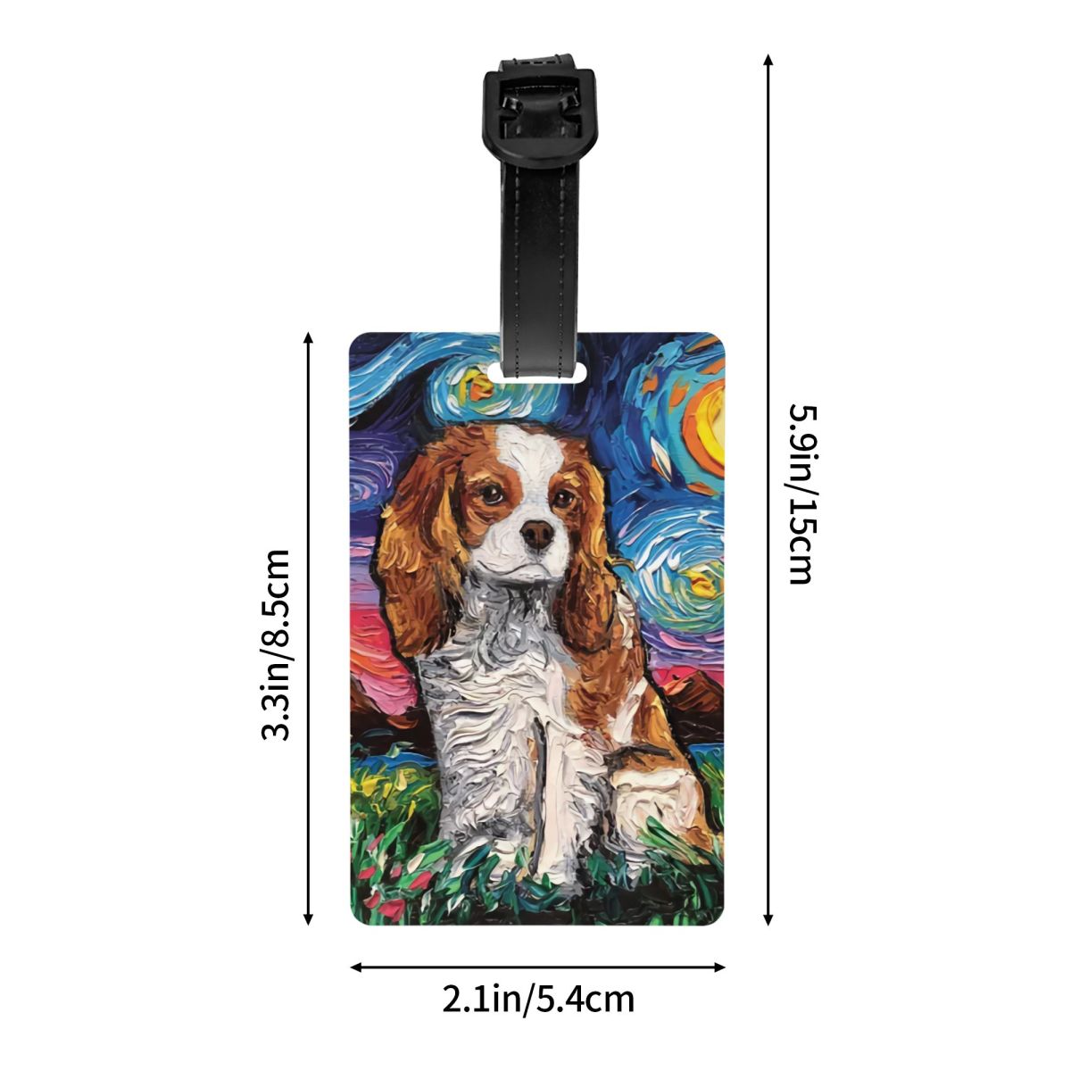 Kustom Cavalier King Charles S - Luggage Cover Protector ulasan dan harga