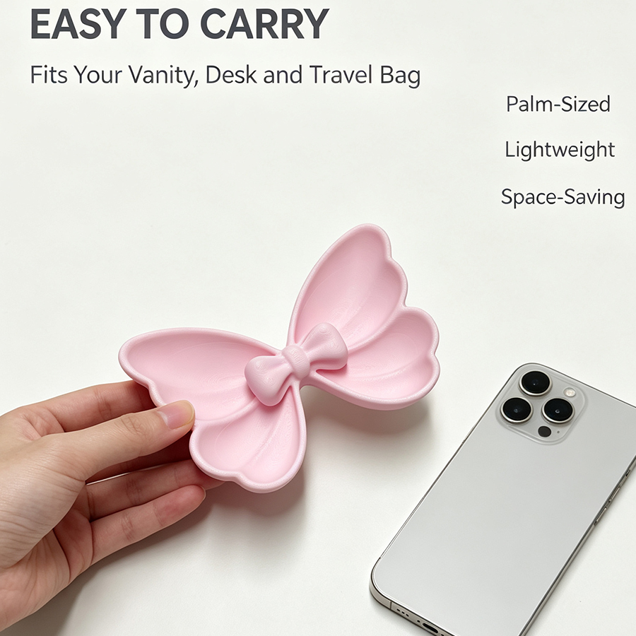 2Pcs Wadah Penyimpanan Perhias - Travel Accessories Pink ulasan dan harga
