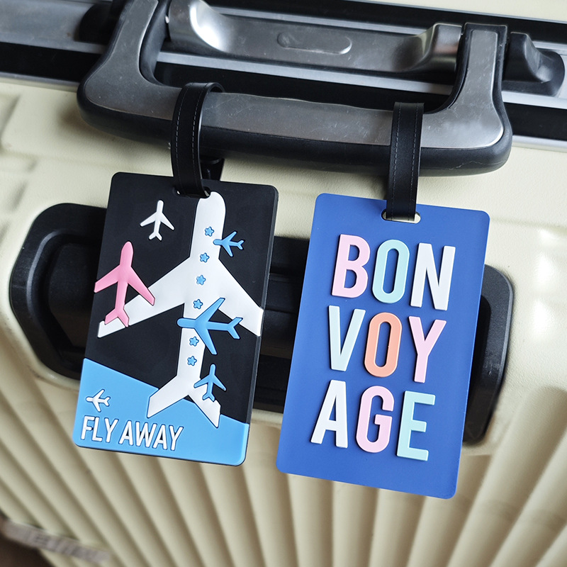1 Buah Tag Bagasi PVC Hewan Ka - Travel Accessories Sale ulasan dan harga