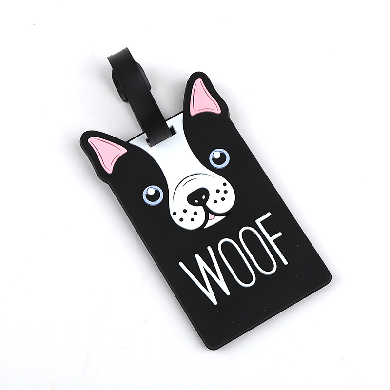 1 Buah Tag Bagasi PVC Hewan Ka - Travel Accessories Sale ulasan dan harga