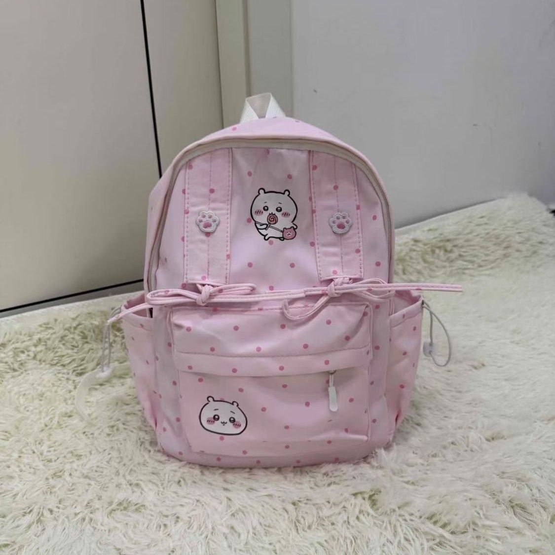 Ransel Chiikawa Lucu Motif Pol - Travel Accessories Pink ulasan dan harga