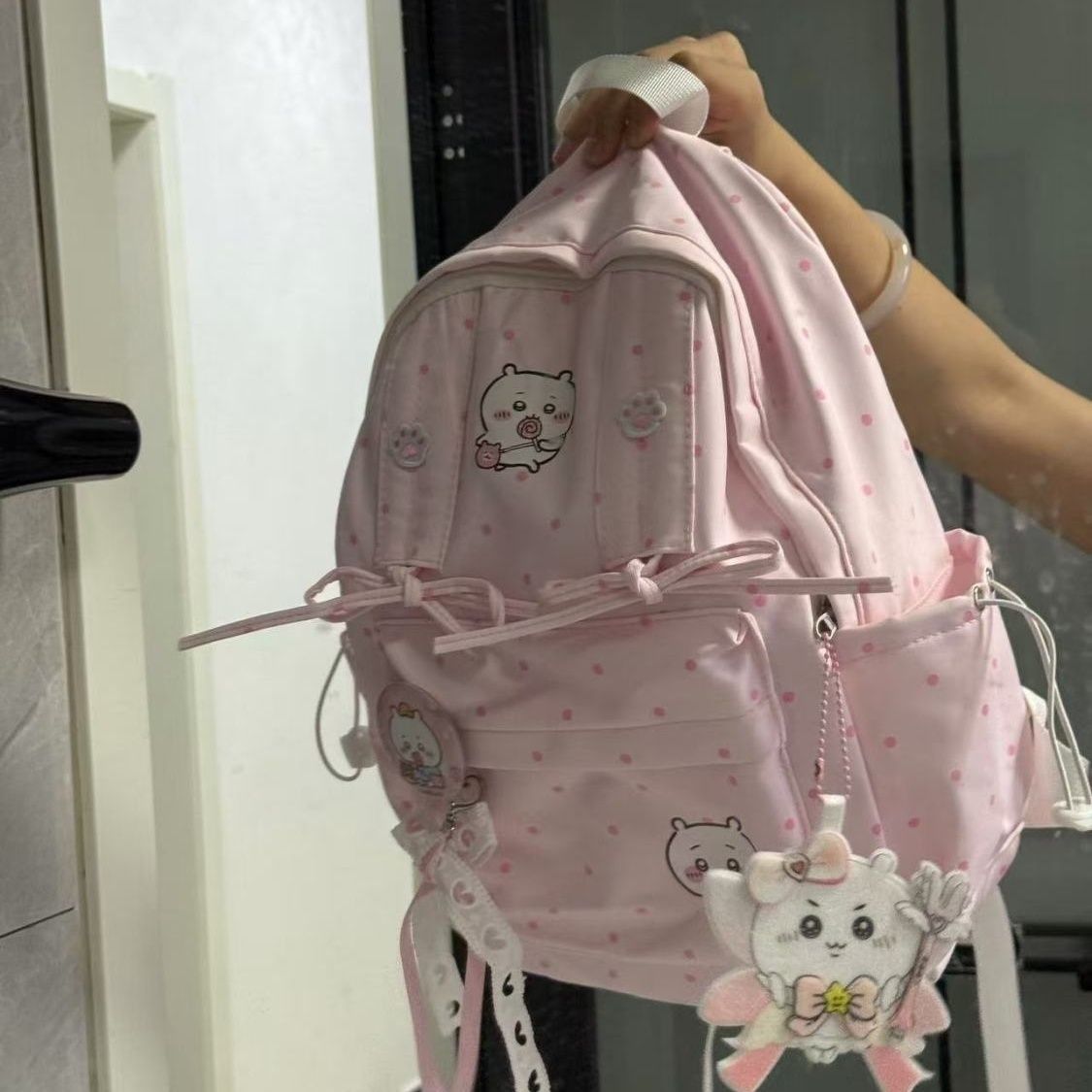 Ransel Chiikawa Lucu Motif Pol - Travel Accessories Pink ulasan dan harga