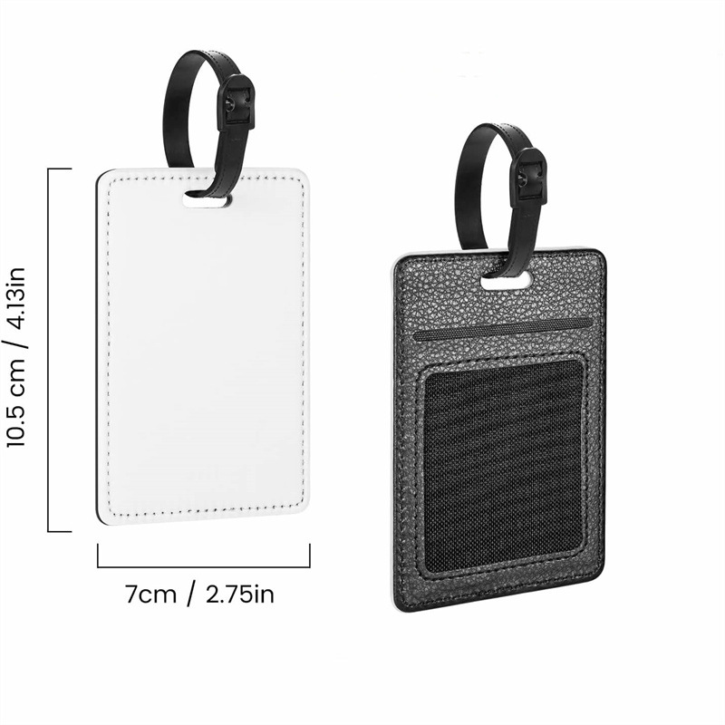 Tag Bagasi Kulit PU Gambar Kus - Travel Accessories Sale ulasan dan harga