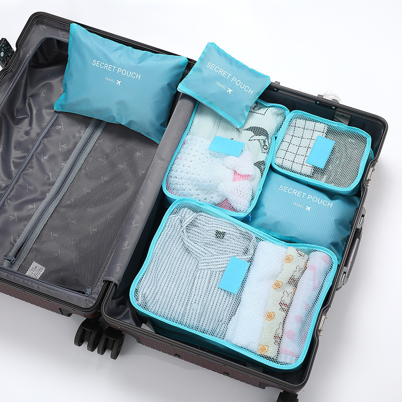6 Set Tas Penyimpanan Perjalan - Travel Accessories Packing Cubes ulasan dan harga