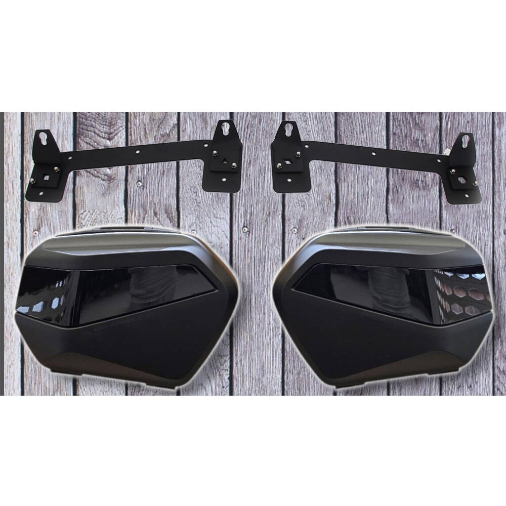 Kotak Bagasi Samping Motor, Br - Luggage Cover Protector ulasan dan harga
