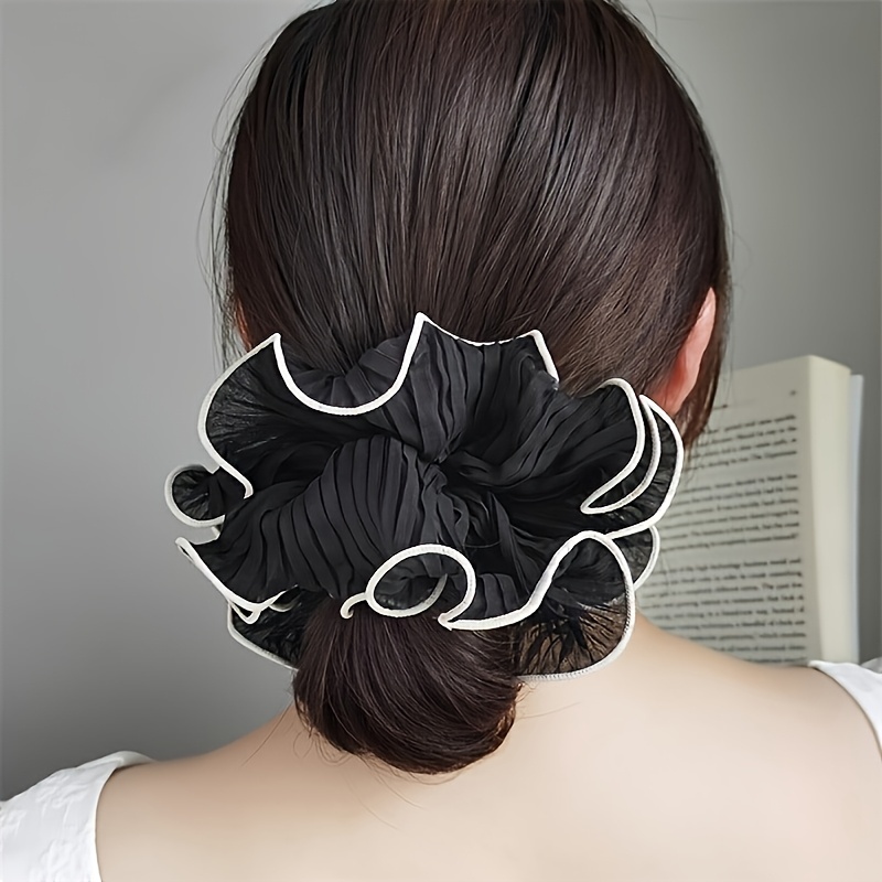4 Buah/Set Ikat Rambut Kain Be - Travel Accessories Sale ulasan dan harga