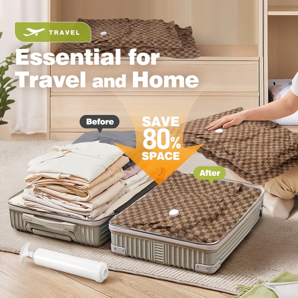Tas Penyimpanan Vakum, Tas Kem - Travel Accessories Packing Cubes ulasan dan harga
