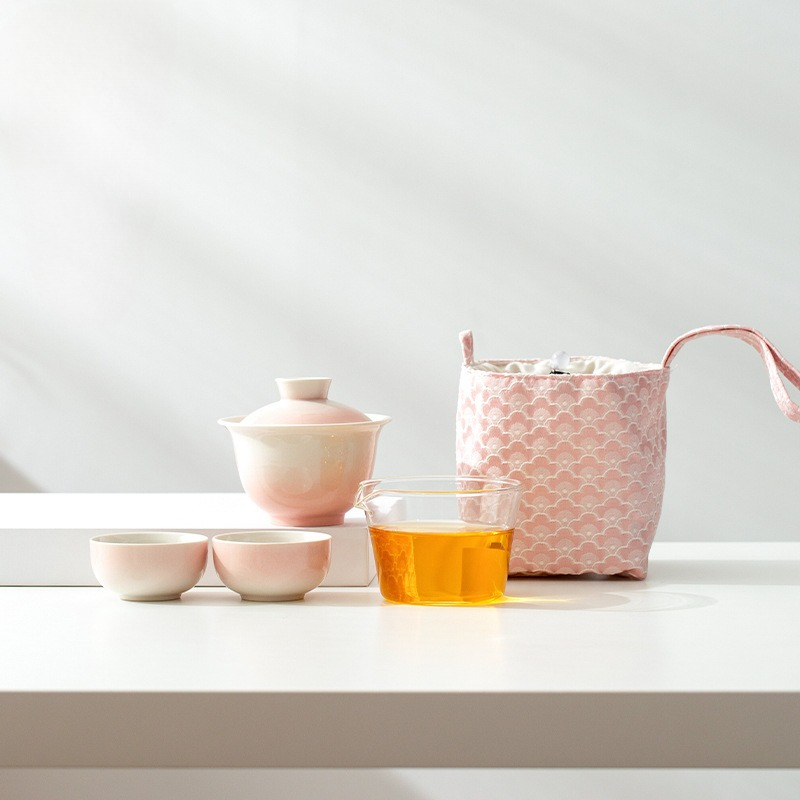 Set Teh Perjalanan Keramik Ash - Portable Travel Kettle ulasan dan harga