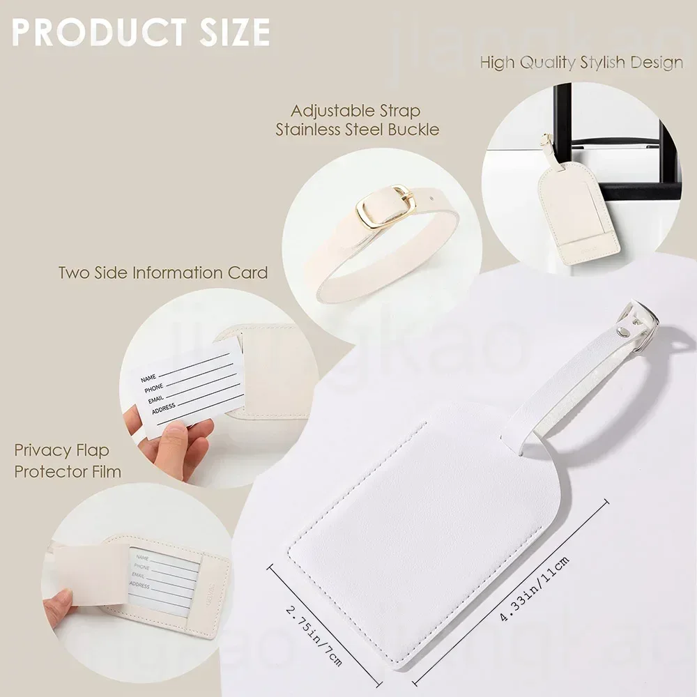 Tag Bagasi PU Yang Dipersonali - Travel Accessories Sale ulasan dan harga
