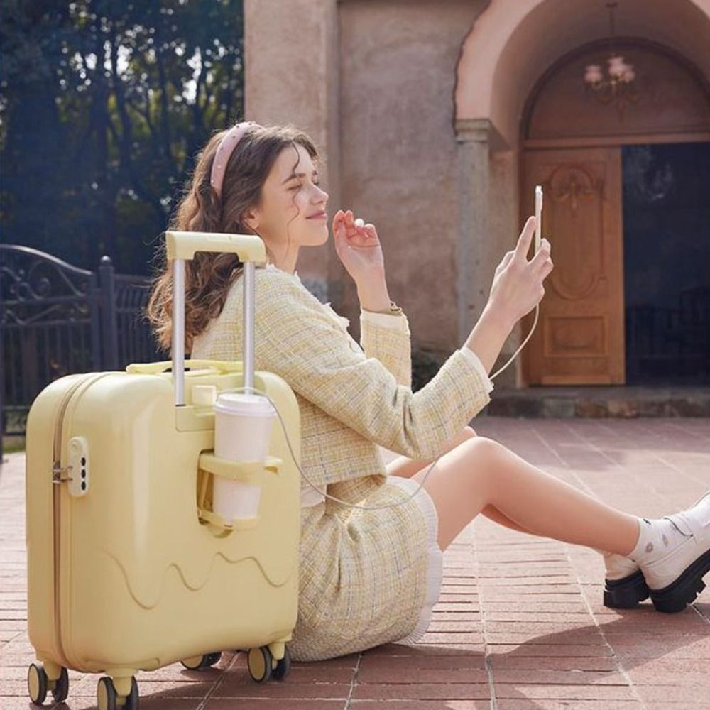 Koper Es Krim 18 Inch dengan T - Luggage Cover Protector ulasan dan harga