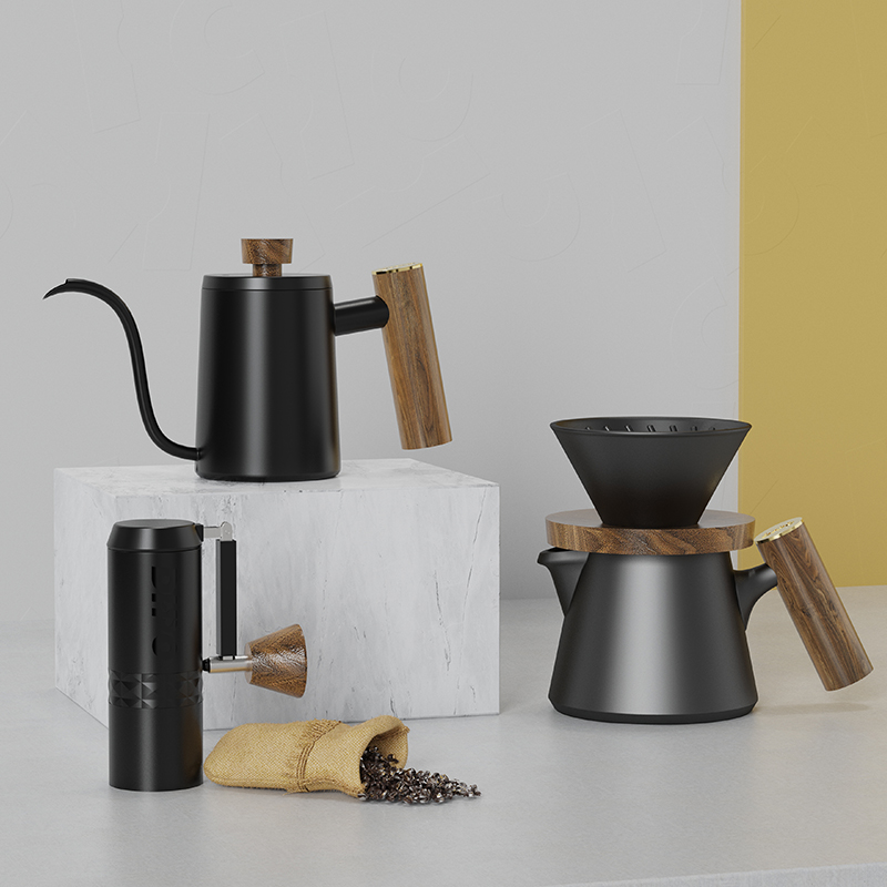 Set Perlengkapan Kopi Mewah DH - Portable Travel Kettle ulasan dan harga