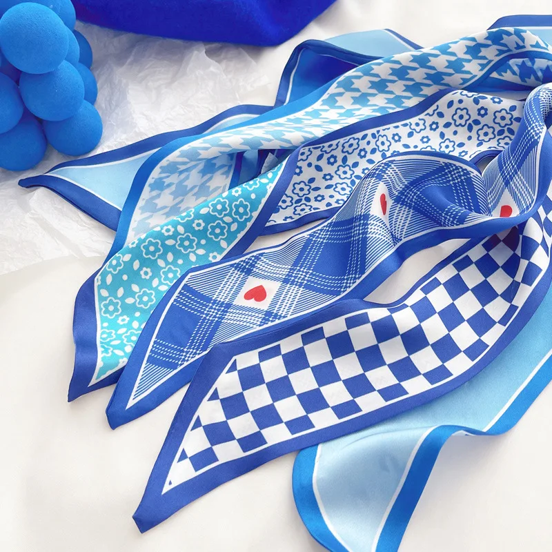Syal sutra biru Klein, ikat ke - Travel Accessories Neck ulasan dan harga