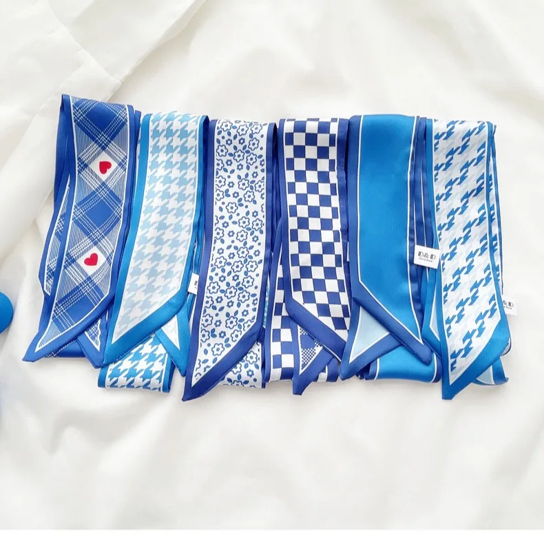 Syal sutra biru Klein, ikat ke - Travel Accessories Neck ulasan dan harga
