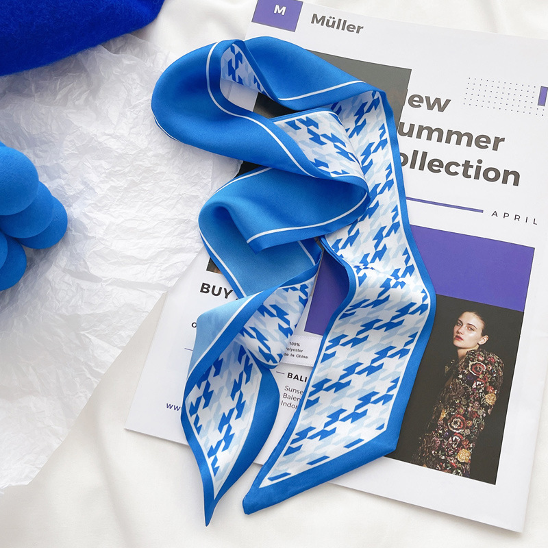 Syal sutra biru Klein, ikat ke - Travel Accessories Neck ulasan dan harga