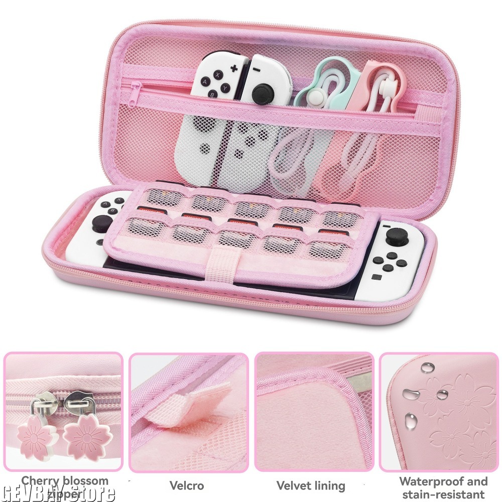 Tas Jinjing Portabel PU Sakura - Travel Accessories Pink ulasan dan harga