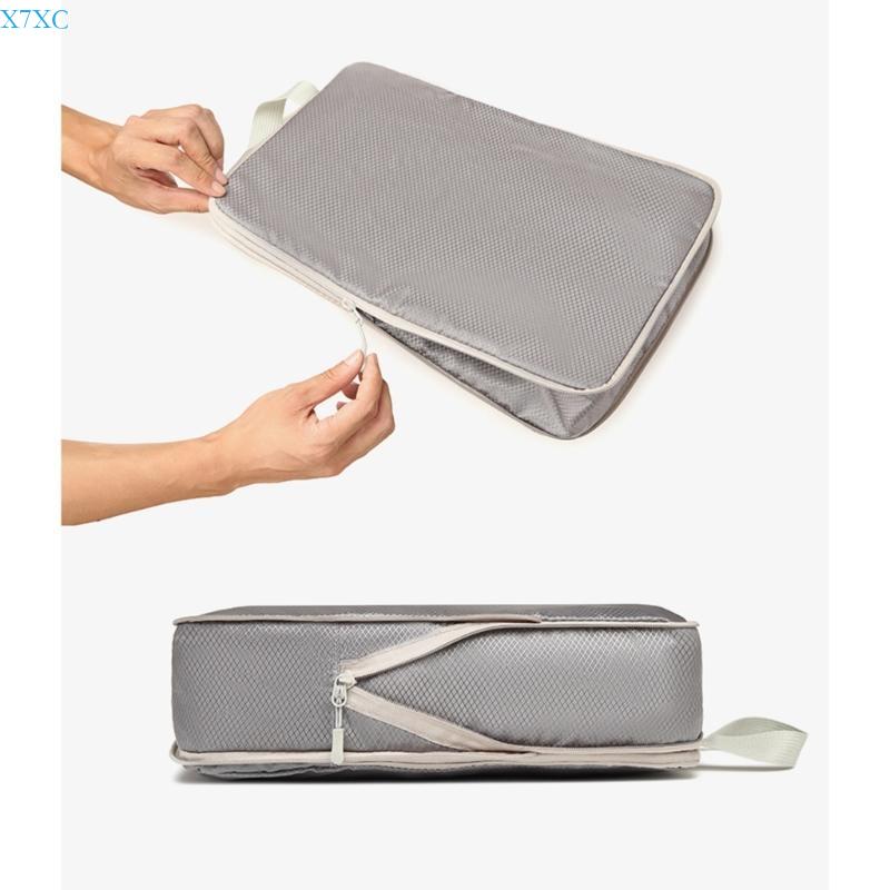X7XC 4 Buah/Set Kubus Pengepak - Travel Accessories Packing Cubes ulasan dan harga